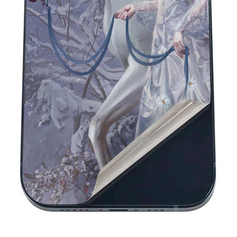 Fairy with Horse in Snow by Nene Thomas iPhone 12 Mini Skin