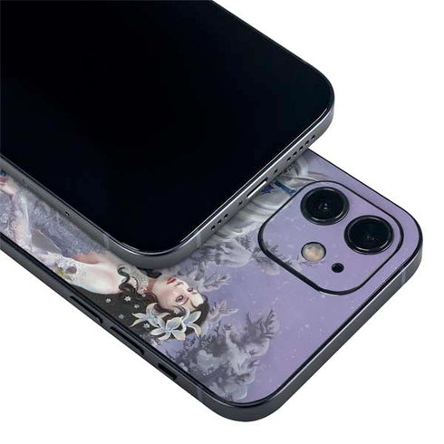 Fairy with Horse in Snow by Nene Thomas iPhone 12 Skin