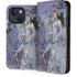 Fairy with Horse in Snow by Nene Thomas iPhone 15 Folio Case