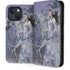 Fairy with Horse in Snow by Nene Thomas iPhone 15 Plus Folio Case