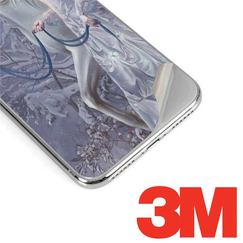 Fairy with Horse in Snow by Nene Thomas iPhone XS Max Skin