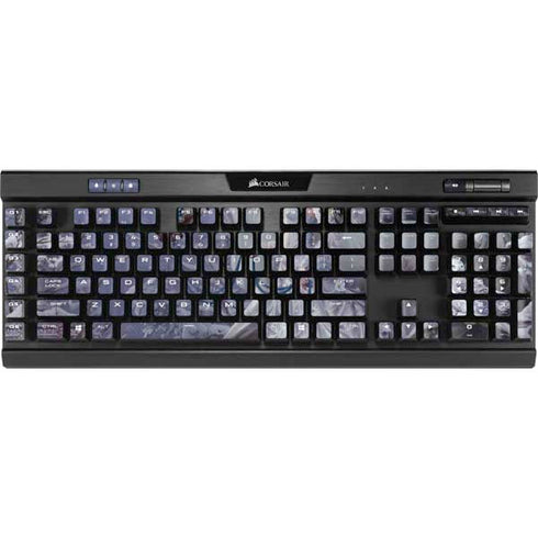 Fairy with Horse in Snow by Nene Thomas K95 RGB PLATINUM Mechanical Gaming Keyboard Skin