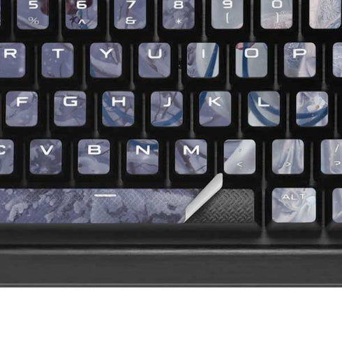 Fairy with Horse in Snow by Nene Thomas K95 RGB PLATINUM Mechanical Gaming Keyboard Skin