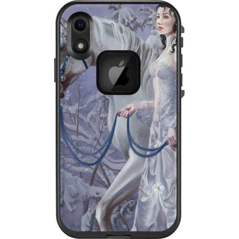 Fairy with Horse in Snow by Nene Thomas LifeProof Fre iPhone Skin