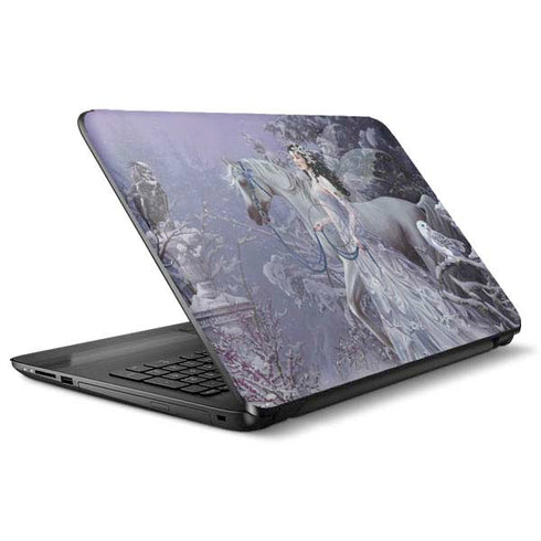 Fairy with Horse in Snow by Nene Thomas HP Notebook Skin