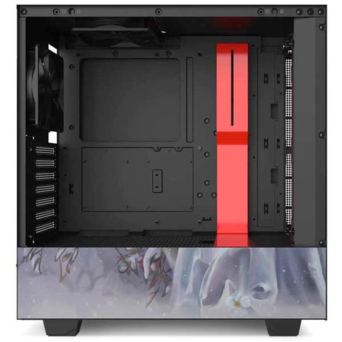 Fairy with Horse in Snow by Nene Thomas NZXT H510 Compact ATX Mid-Tower Case Skin