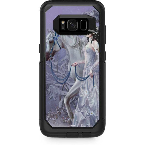 Fairy with Horse in Snow by Nene Thomas Otterbox Commuter Galaxy Skin
