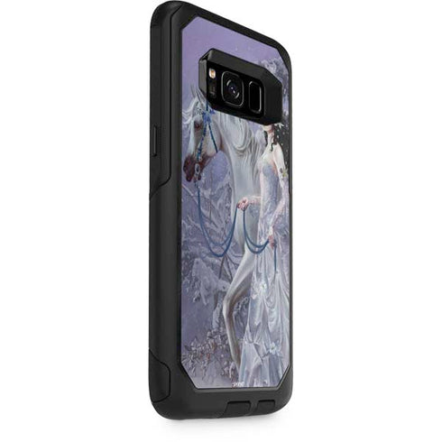 Fairy with Horse in Snow by Nene Thomas Otterbox Commuter Galaxy Skin