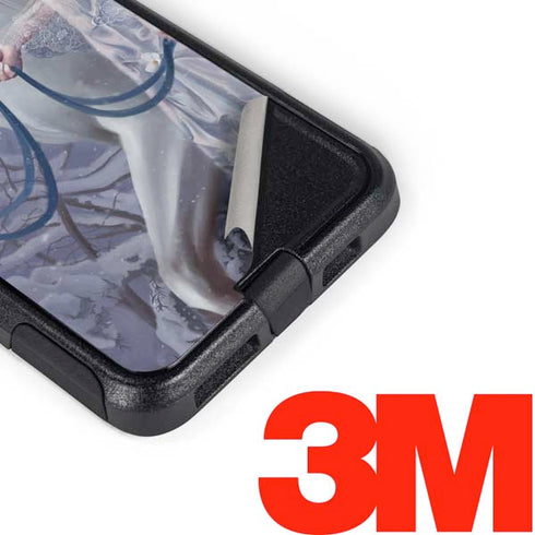 Fairy with Horse in Snow by Nene Thomas Otterbox Commuter iPhone Skin