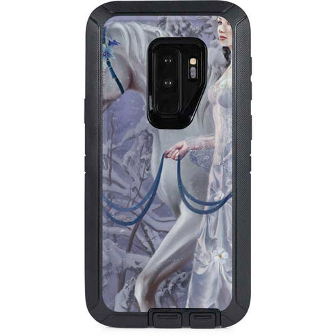 Fairy with Horse in Snow by Nene Thomas Otterbox Defender Galaxy Skin