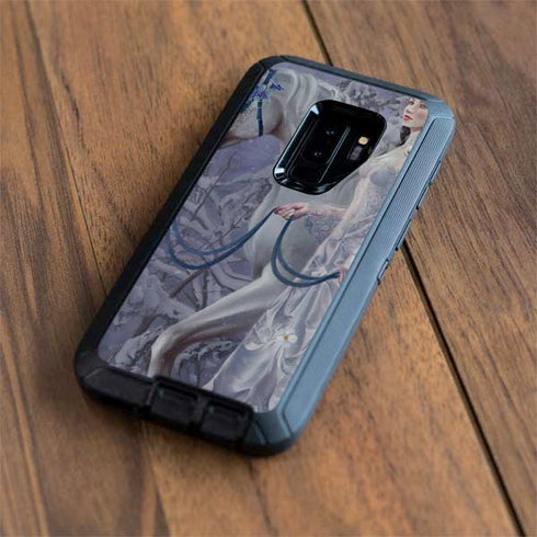 Fairy with Horse in Snow by Nene Thomas Otterbox Defender Galaxy Skin
