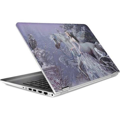 Fairy with Horse in Snow by Nene Thomas HP Pavilion Skin
