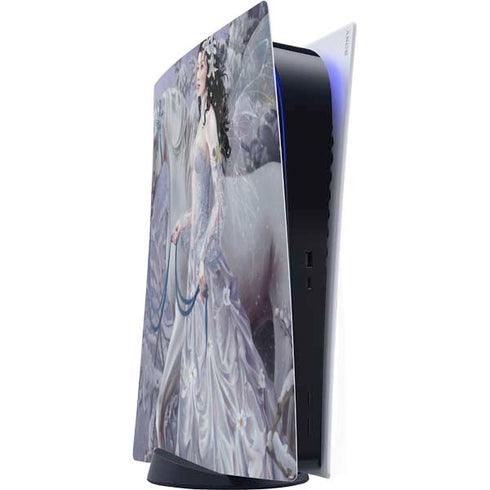 Fairy with Horse in Snow by Nene Thomas PS5 Digital Edition Console Skin