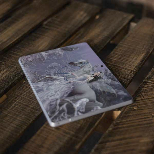Fairy with Horse in Snow by Nene Thomas Surface Go Skin
