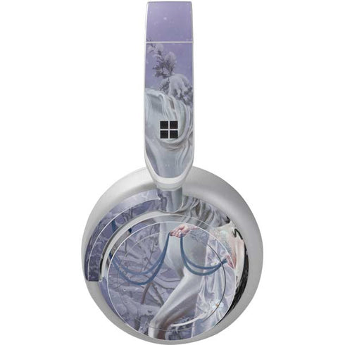 Fairy with Horse in Snow by Nene Thomas Surface Headphones Skin
