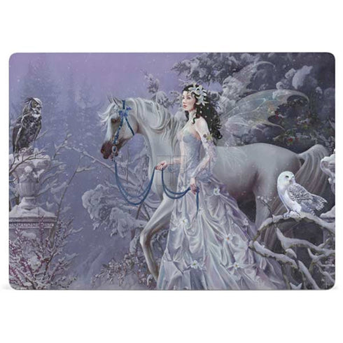 Fairy with Horse in Snow by Nene Thomas Surface Laptop 2 Skin