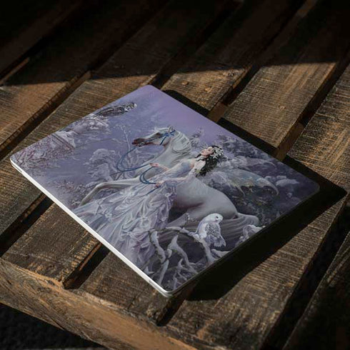 Fairy with Horse in Snow by Nene Thomas Surface Laptop 2 Skin