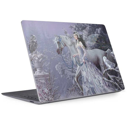 Fairy with Horse in Snow by Nene Thomas Surface Laptop 3 13.5in Skin