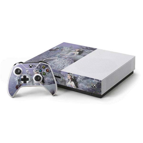 Fairy with Horse in Snow by Nene Thomas Xbox One Skins