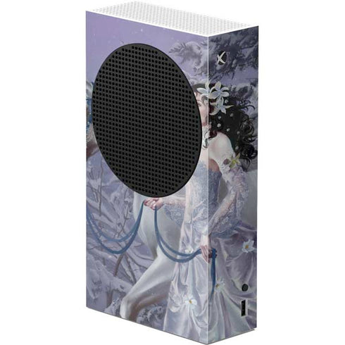 Fairy with Horse in Snow by Nene Thomas Xbox Series S Console Skin