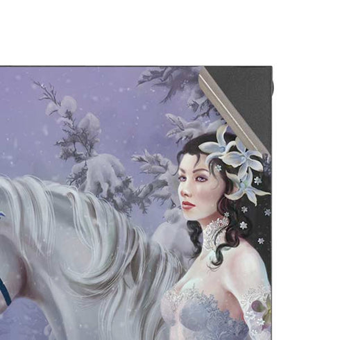 Fairy with Horse in Snow by Nene Thomas Xbox Series X Console Skin