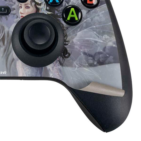 Fairy with Horse in Snow by Nene Thomas Xbox Series X Controller Skin