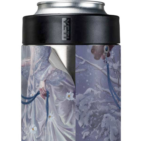 Fairy with Horse in Snow by Nene Thomas Yeti Colster Can Insulator Skin