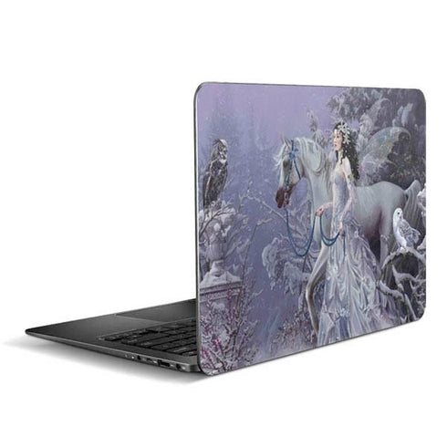 Fairy with Horse in Snow by Nene Thomas Zenbook UX305FA 13.3in Skin