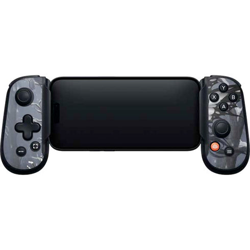 Fairy with Owl in Snow by Nene Thomas Backbone One for iPhone Game Controller Skin