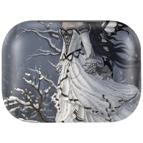 Fairy with Owl in Snow by Nene Thomas Amazon Echo Buds Skin