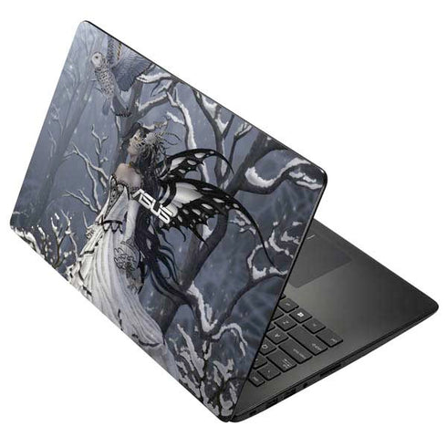Fairy with Owl in Snow by Nene Thomas Asus X502CA 15.6 Skin