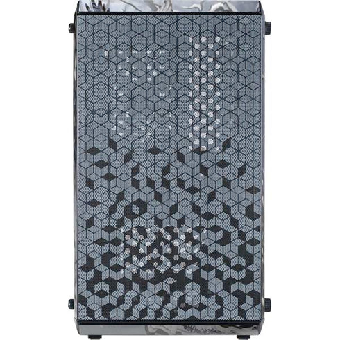 Fairy with Owl in Snow by Nene Thomas Cooler Master MasterBox Q300L Mini Tower Skin