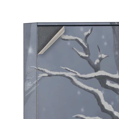 Fairy with Owl in Snow by Nene Thomas Corsair 4000D Tempered Glass Mid-Tower ATX Case Skin