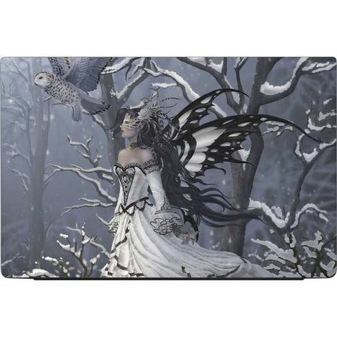 Fairy with Owl in Snow by Nene Thomas Dell Vostro Skin