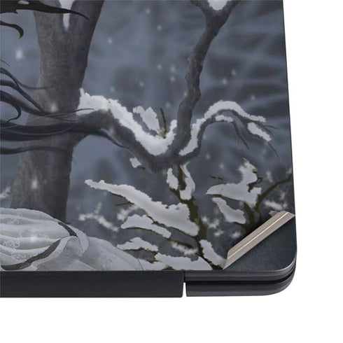 Fairy with Owl in Snow by Nene Thomas Dell Vostro Skin