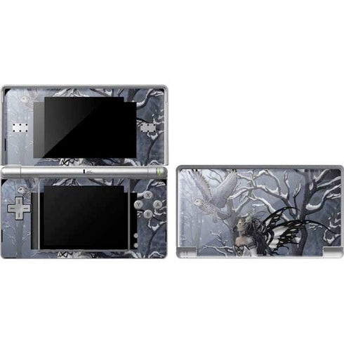 Fairy with Owl in Snow by Nene Thomas DS Lite Skin