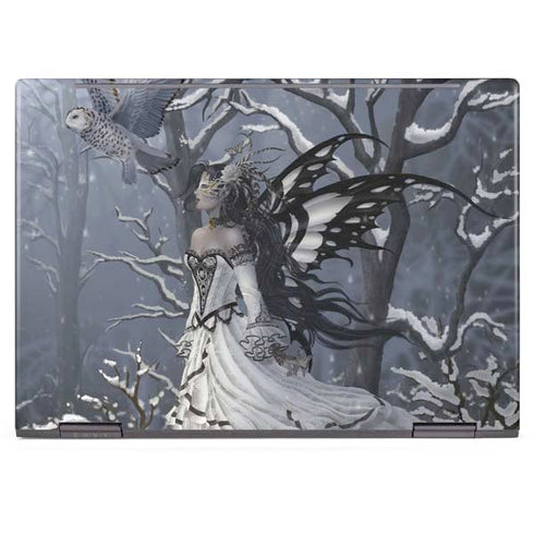 Fairy with Owl in Snow by Nene Thomas HP Envy Skin