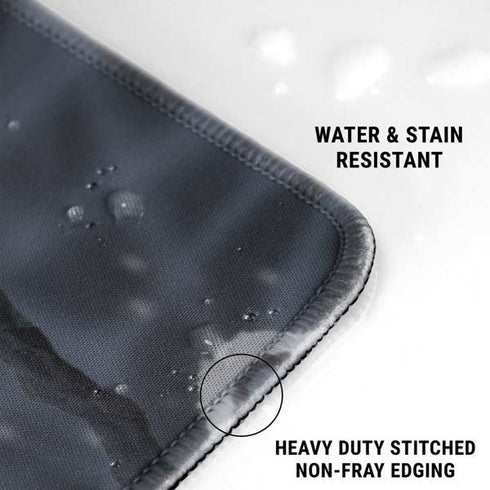 Fairy with Owl in Snow by Nene Thomas Gaming Mouse Pad