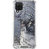 Fairy with Owl in Snow by Nene Thomas Galaxy A12 Clear Case