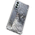 Fairy with Owl in Snow by Nene Thomas Galaxy A14 5G Clear Case