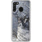 Fairy with Owl in Snow by Nene Thomas Galaxy A21 Clear Case