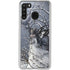 Fairy with Owl in Snow by Nene Thomas Galaxy A21 Clear Case