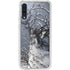 Fairy with Owl in Snow by Nene Thomas Galaxy A50 Clear Case
