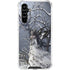Fairy with Owl in Snow by Nene Thomas Galaxy A54 5G Clear Case