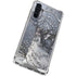 Fairy with Owl in Snow by Nene Thomas Galaxy A54 5G Clear Case