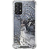 Fairy with Owl in Snow by Nene Thomas Galaxy A72 5G Clear Case