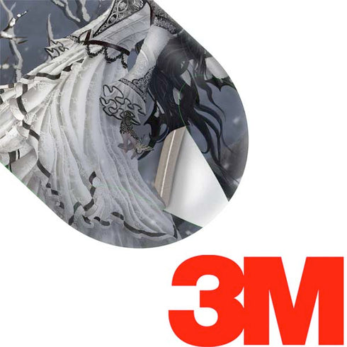 Fairy with Owl in Snow by Nene Thomas Galaxy Buds Plus Skin