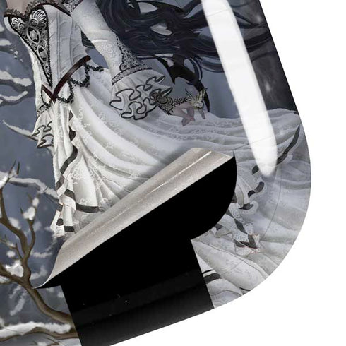 Fairy with Owl in Snow by Nene Thomas Galaxy Buds Pro Skin