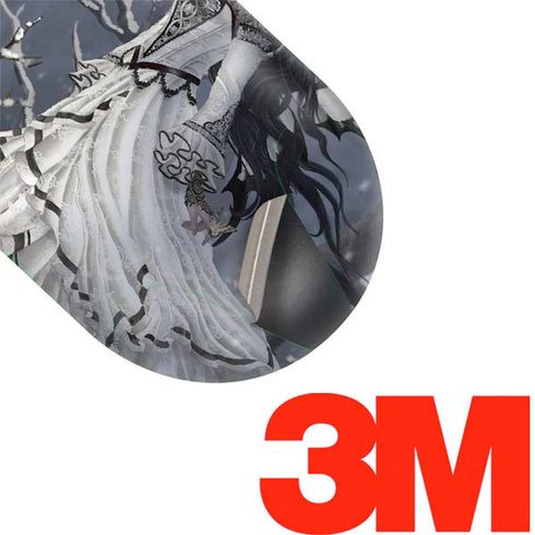 Fairy with Owl in Snow by Nene Thomas Galaxy Buds Skin