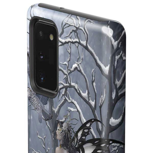 Fairy with Owl in Snow by Nene Thomas Galaxy Note20 5G Pro Case